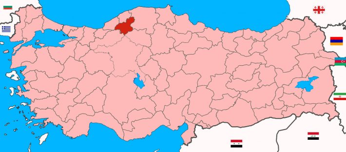 Karabük Nerede? Karabük Haritası. Where is map?