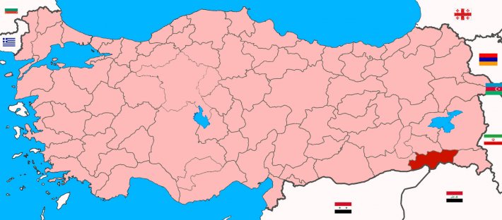 şırnak nerede şırnak harita where is map