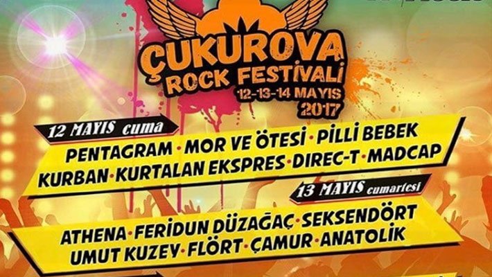 Çukurova Rock Festivali - Kombine |  Adana