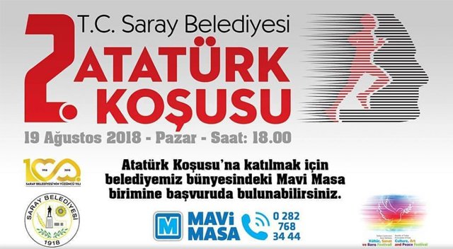 2. Atatürk Koşusu | TC Saray Belediyesi | Tekirdağ