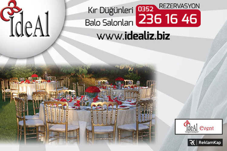 İdeal Event Düğün Salonları | Melikgazi | Kayseri