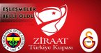 Ziraat Türkiye Kupasında Çeyrek Final Eşleşmeleri Belli Oldu